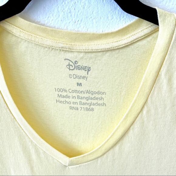 Disney Aladdin Graphic Character V-Neck Tee Juniors Medium - Picture 4 of 6